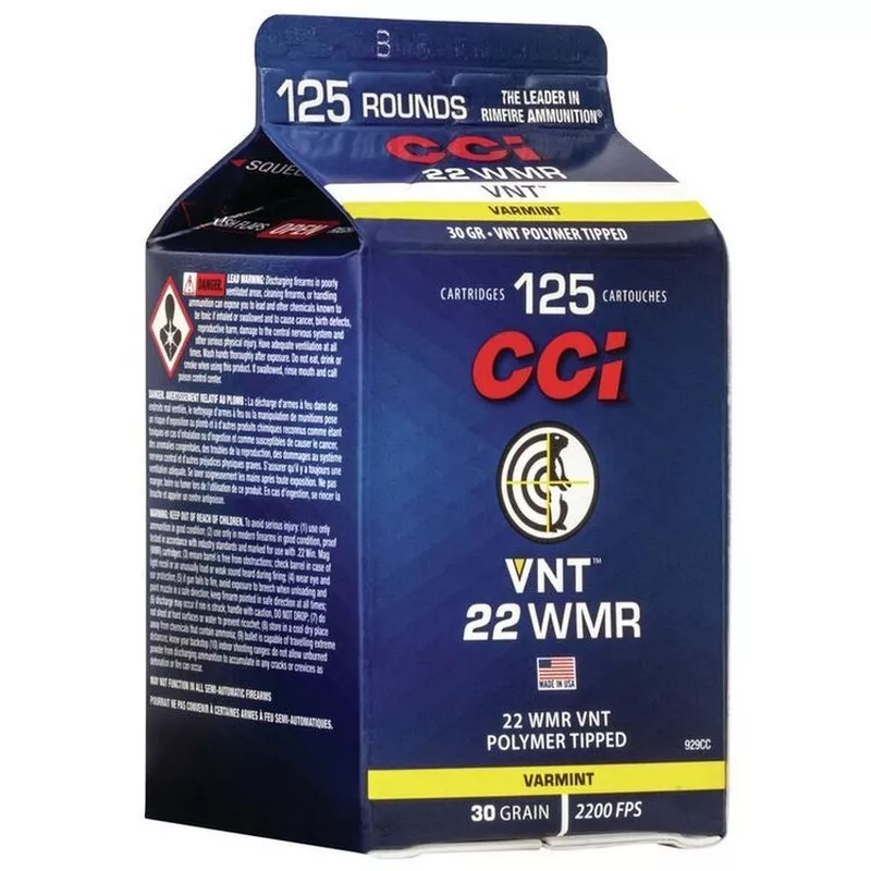 Náboj CCI 22 WMR MAXI MAG VNT 1,94 g / 30 gr bulk