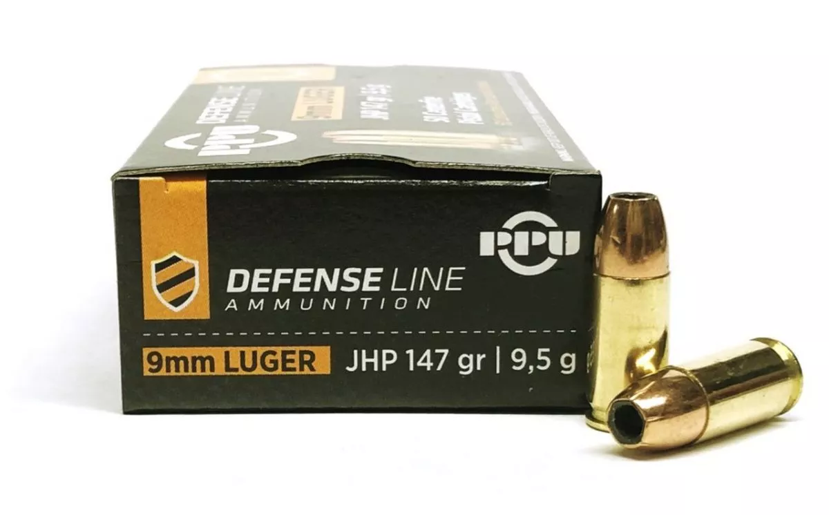 Náboj Prvi Partizan 9 mm Luger JHP 9,5 g