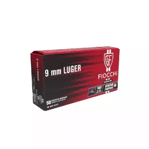 Pistolový náboj Fiocchi 9mm Luger FMJ 7,5 g / 115 gr