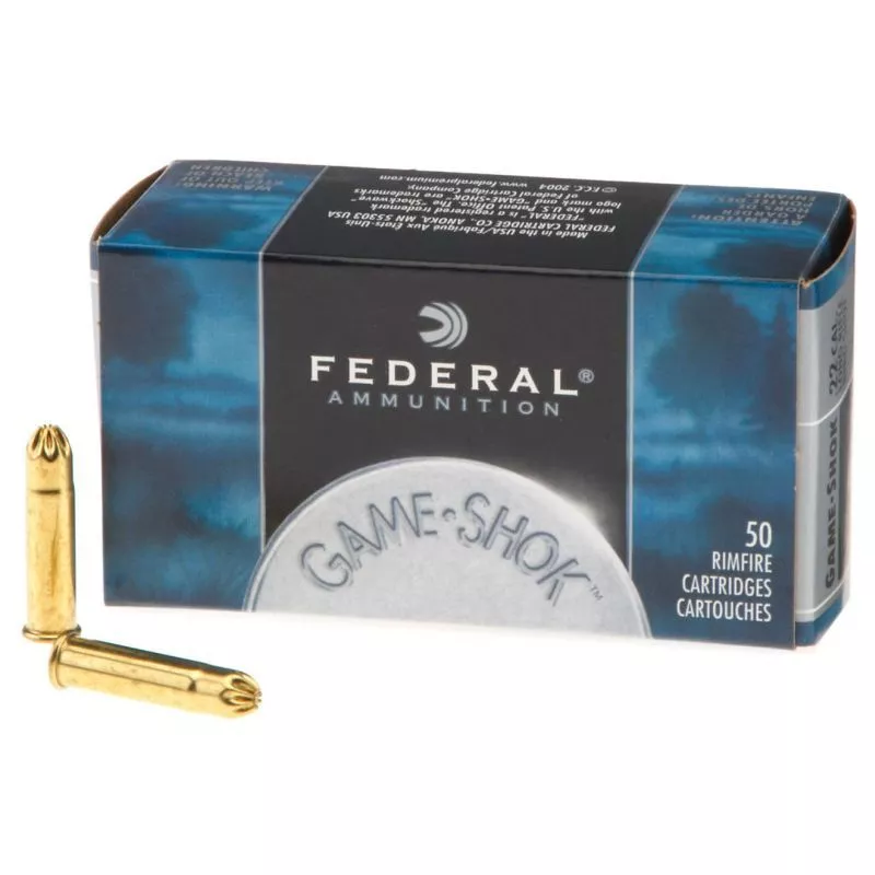 Federal 22 LR GameShok Lead Bird Shot 25 gr - brokové
