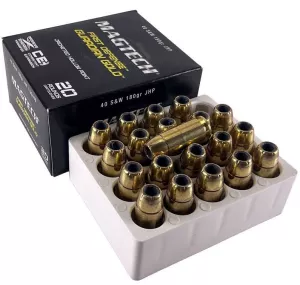 Pistolový náboj Magtech 40 S&W JHP Guardian Gold 11,66g