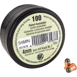 Náboj RWS 4 mm Flobert short