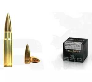 Kulový náboj S&B 300AAC Blackout FMJ 8 g / 100 ks bulk