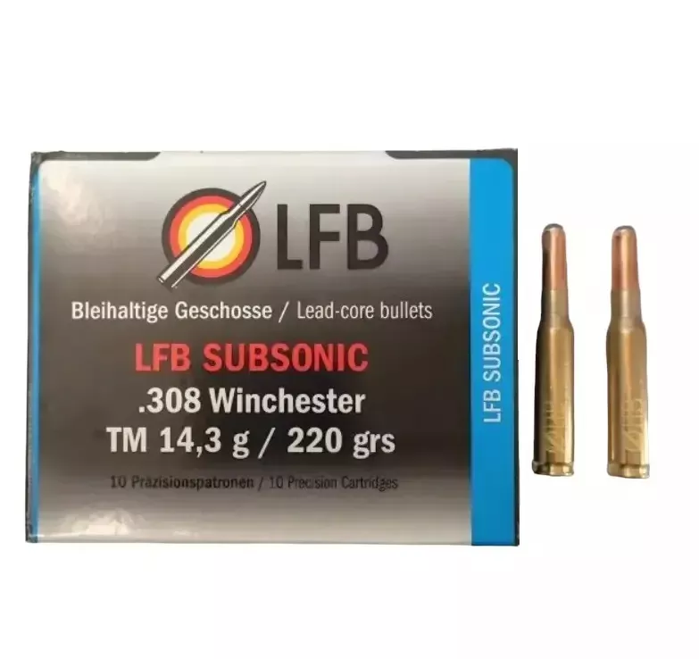 Náboj LFB 308 Win. Subsonic TM 14,3 g