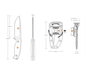 Nůž Ruike Jager F118 zelený Nůž Ruike Jager F118 zelený