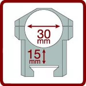 Montáž Gamo TS-300 střední ? 30 mm