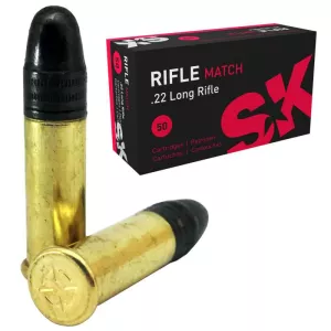 Malorážkový náboj Lapua SK Rifle Match 22 LR 2,59 g / 40 gr