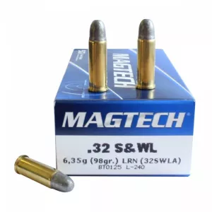 Revolverový náboj Magtech 32 S&W Long LRN 6,35 g / 98 gr
