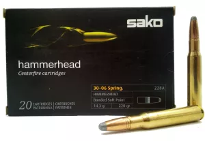 Kulový náboj Sako 30-06 Springfield Hammerhead 14,3 g