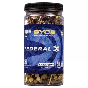 Malorážkový náboj Federal 22 LR Champion BYOB CP HP 2,33 g / 36 gr sypačky