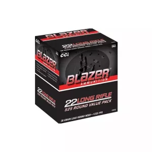 Malorážkový náboj Blazer 22 LRHV  LRN 2,46 g / 38 gr bulk 525 ks