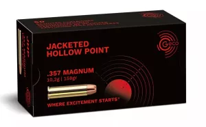 Revolverový náboj Geco 357 Magnum JHP 10,2 g / 158 gr