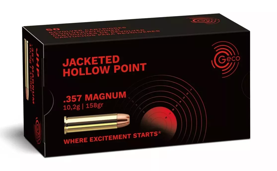 Náboj Geco 357 Magnum JHP 10,2 g