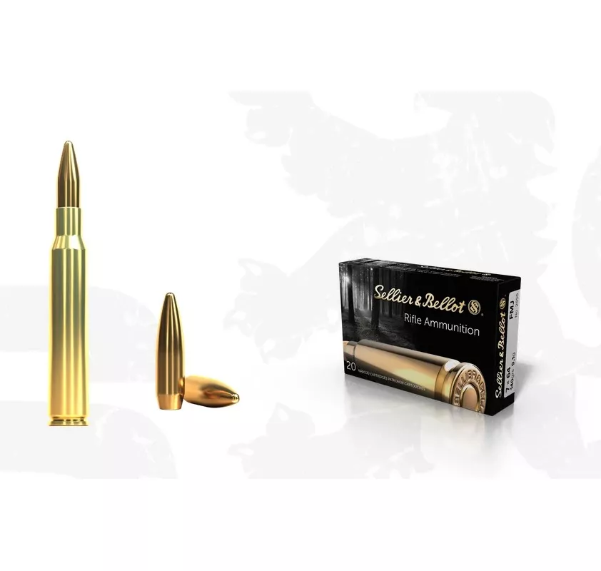 Náboj S&B 7x64 FMJ 9,1 g / 140 gr