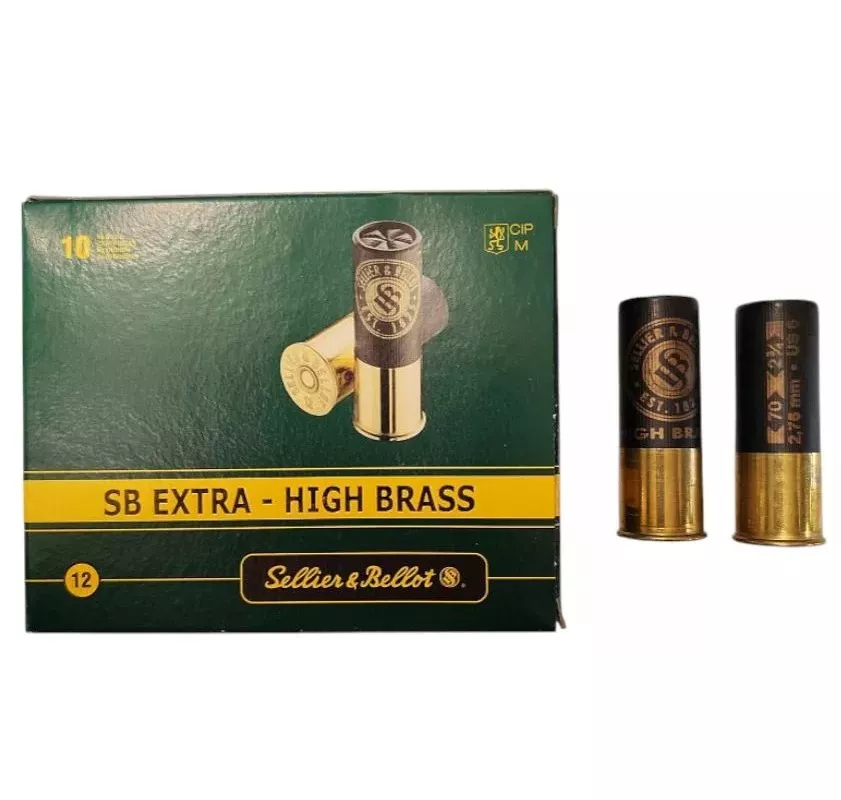 Náboj S&B 12/70 Extra High Brass 36 g, brok 2,75 mm