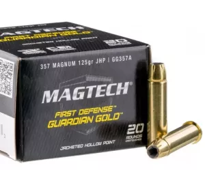 revolverový náboj Magtech 357 Magnum JHP Guardian Gold 8,1g / 125 gr
