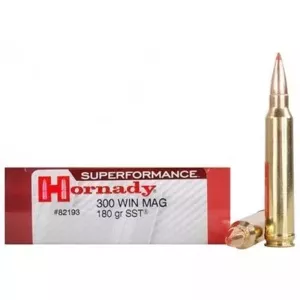 Kulový náboj Hornady 300 Win. Mag. Superformance SST 11,7 g / 180 gr Kulový náboj Hornady 300 Win. Mag. Superformance SST 11,7 g / 180 gr