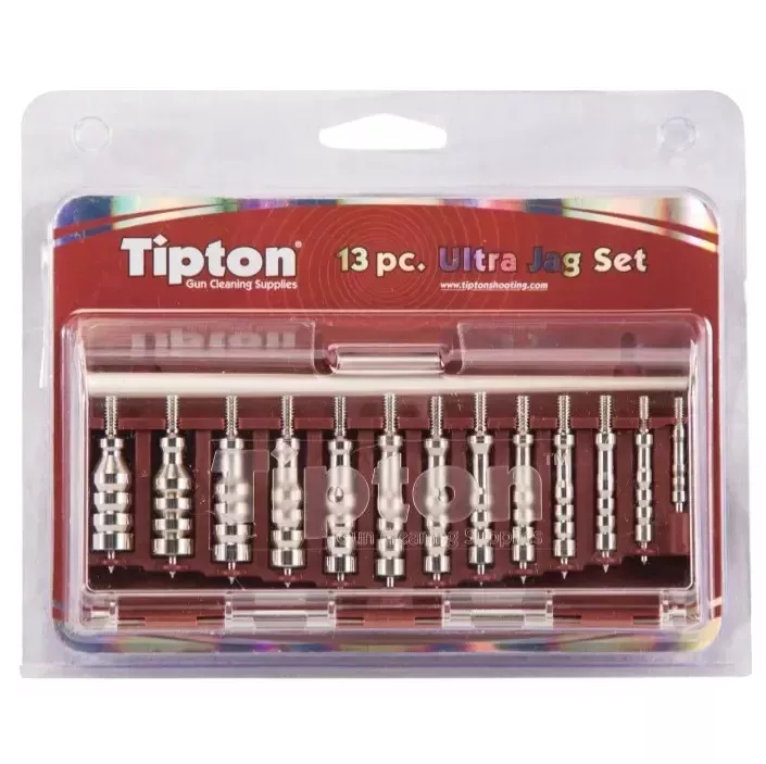 Protahovací trn Tipton Ultra Jag nikl set .17 / 4,5 mm - .45 / 11,4 mm