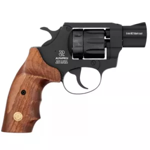 Revolver Alfa 620.1 Flobert r. 6 mm - černěný, dřevo