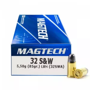 Revolverový náboj Magtech 32 S&W Short LRN 5,5 g