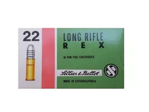 Malorážkový náboj Sellier & Bellot Rex 22 LR 2,56 g / 39,5 gr