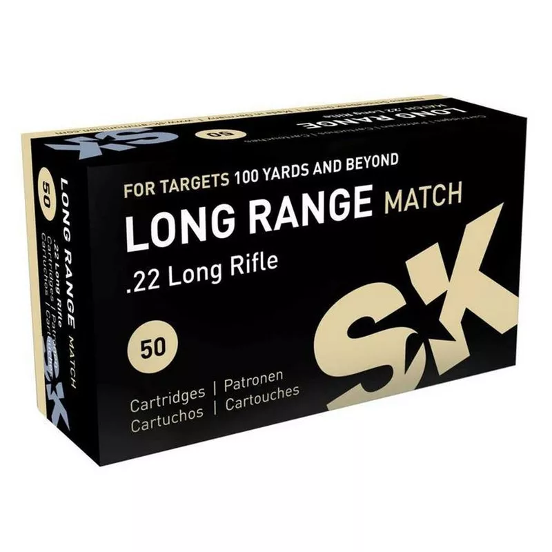 Malorážkový náboj 22 LR Lapua SK Long Range Match 2,59 g / 40 gr