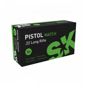 Malorážkový náboj 22 LR Lapua SK Pistol Match 2,59 g / 40 gr