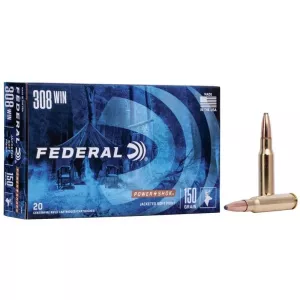Kulový náboj Federal 308 Win. Power Shok JSP 11,7 g / 180 gr Kulový náboj Federal 308 Win. Power Shok JSP 11,7 g / 180 gr