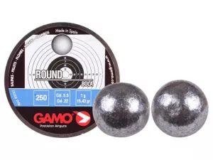 Olověné broky Gamo Round 5,5 mm Olověné broky Gamo Round 5,5 mm