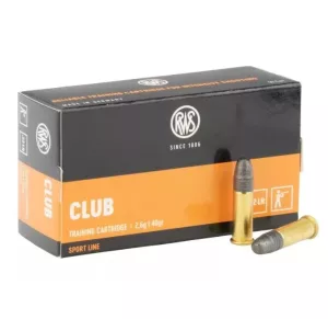Malorážkový náboj RWS Club 22 LR 2,6 g