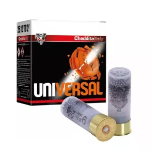 Brokový náboj Cheddite 12/70 Universal Trap 24 