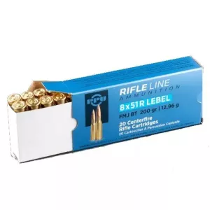 Kulový náboj Prvi Partizan 8x51 R Lebel FMJ BT 12,96 g / 200 gr