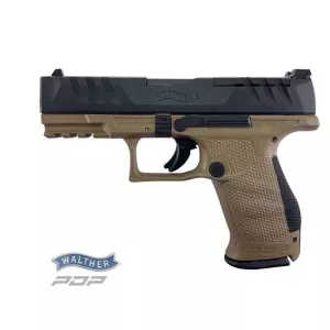 Samonabíjecí pistole Walther PDP Compact FDE 4" 9mm luger