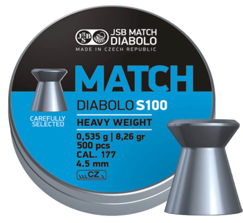 diabolky JSB Blue Match Diabolo S100 4,50