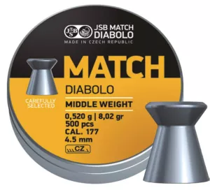 JSB Yellow Match Diabolo Middle Weight 4,51