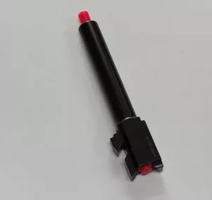 Bezpečnostní tyčka do hlavně a komory pistole 9 mm