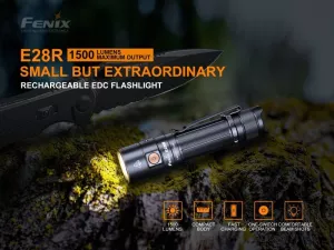 Kapesní taktická svítilna Fenix E28R