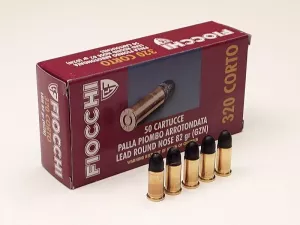 Náboj Fiocchi 320 Corto LRN GZN 5,31 g / 82 grs