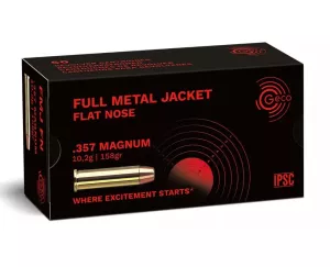 Revolverový náboj Geco 357 Magnum FMJ 10,2 g / 158 gr