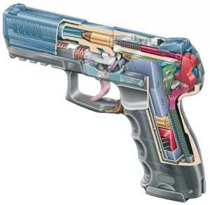 Pistole samonabíjecí Heckler Koch P30 V3
