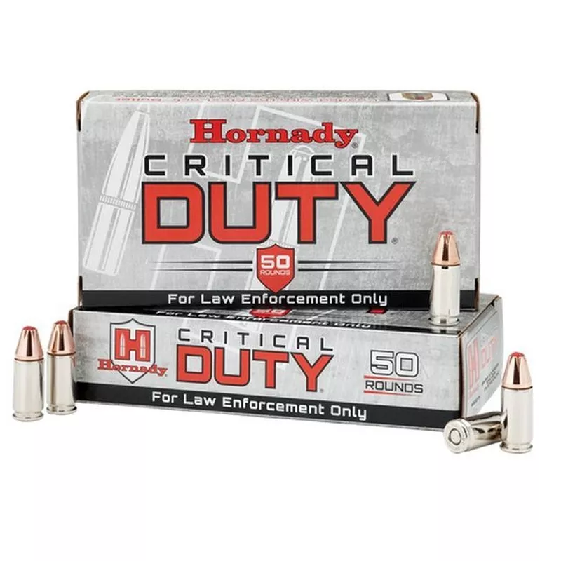 Hornady 9 mm Luger +P FlexLock Critical Duty 8 g / 124 gr