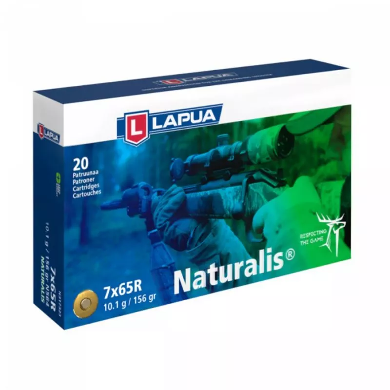 Kulový náboj Lapua 7x65 R Naturalis 10,1 g / 156 gr