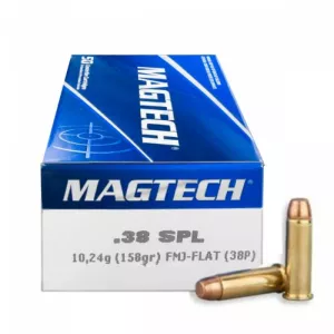 Revolverový náboj Magtech 38 Special FMJ 10,24 g