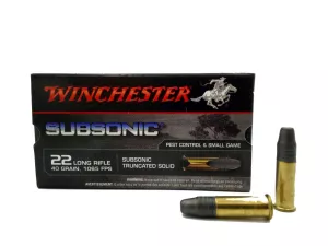 Náboj Winchester Subsonic 22 LR 40gr