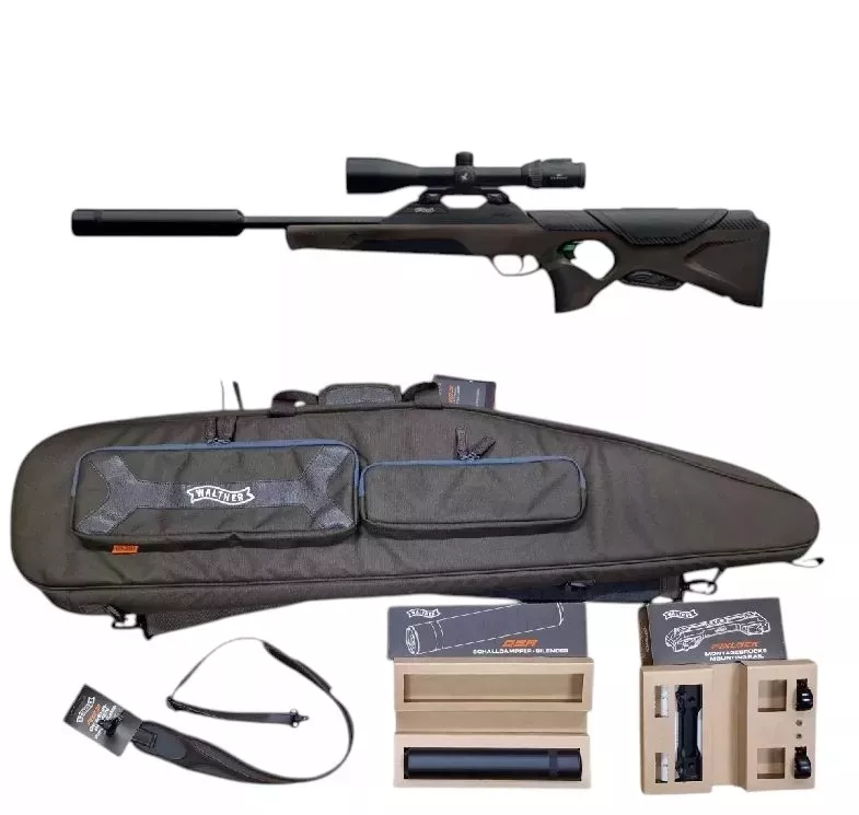 Kulovnice Walther RS3 Pro Chestnut 308 Win s tlumičem - set