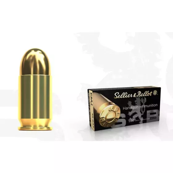 Náboj S&B 45 GAP FMJ 14,9 g