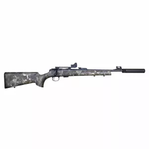 Malorážka CZ 457 Synthetic camo 22 LR + kolimátor + tlumič GIS- KOMISE
