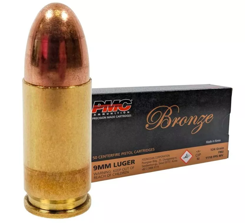 Náboj PMC 9x19 FMJ