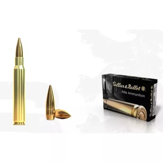 Náboj S&B 30-06 Spring. FMJ 9,55 g / 147 gr