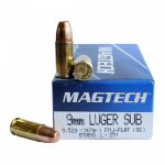 Střelivo Magtech 9 luger Subsonic 9,52 g